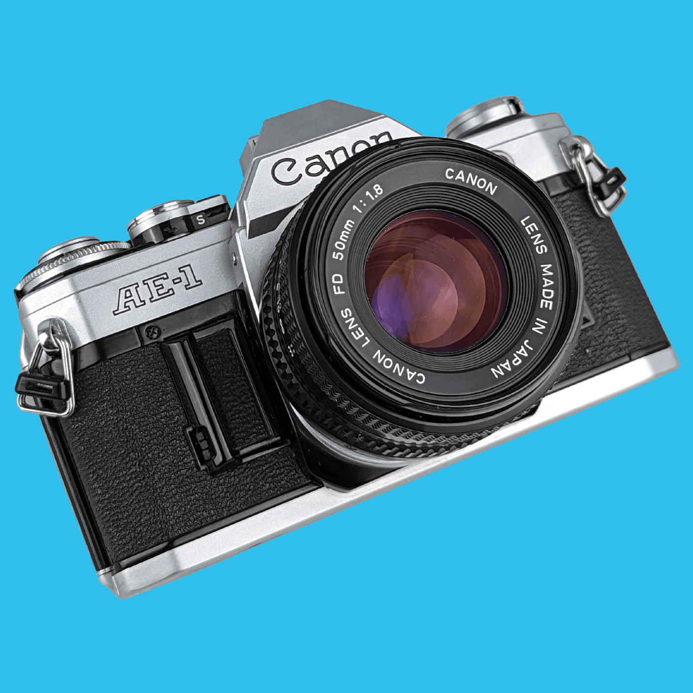 Canon AE-1 35mm SLR Film Camera with Canon Prime Lens – Film Canon AE-1 35mm SLR Film Camera with Canon Prime Lens – Film
