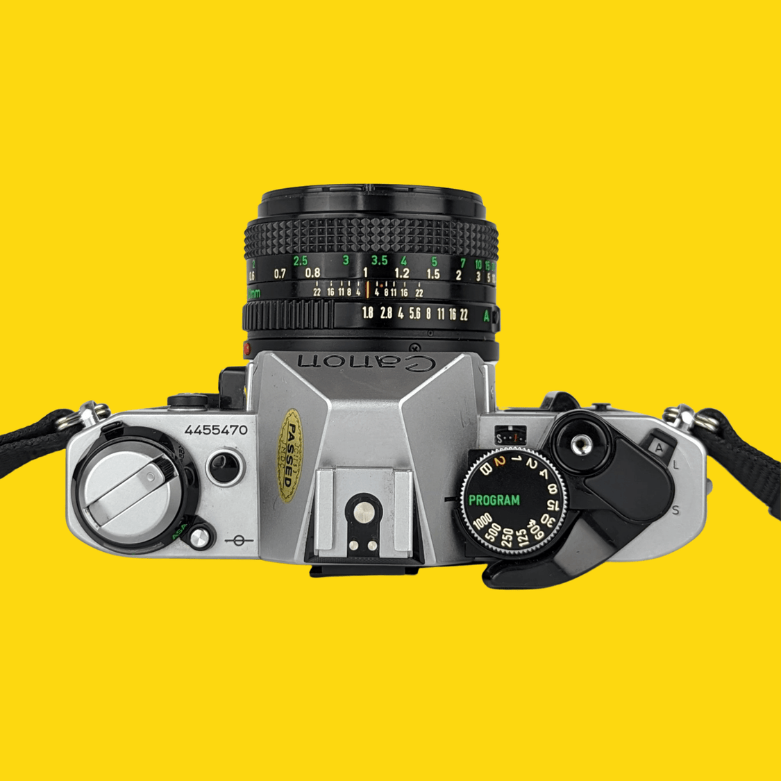 Canon AE1 Program 35mm SLR Film Camera with Canon Prime Lens Film