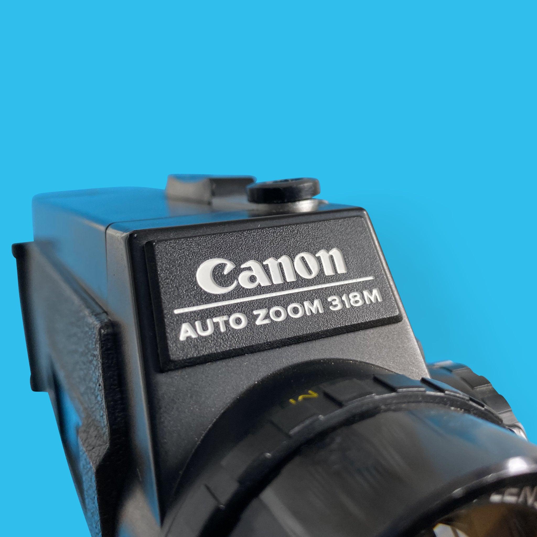Canon Auto Zoom 318M Super 8 Vintage Cine Camera – Film