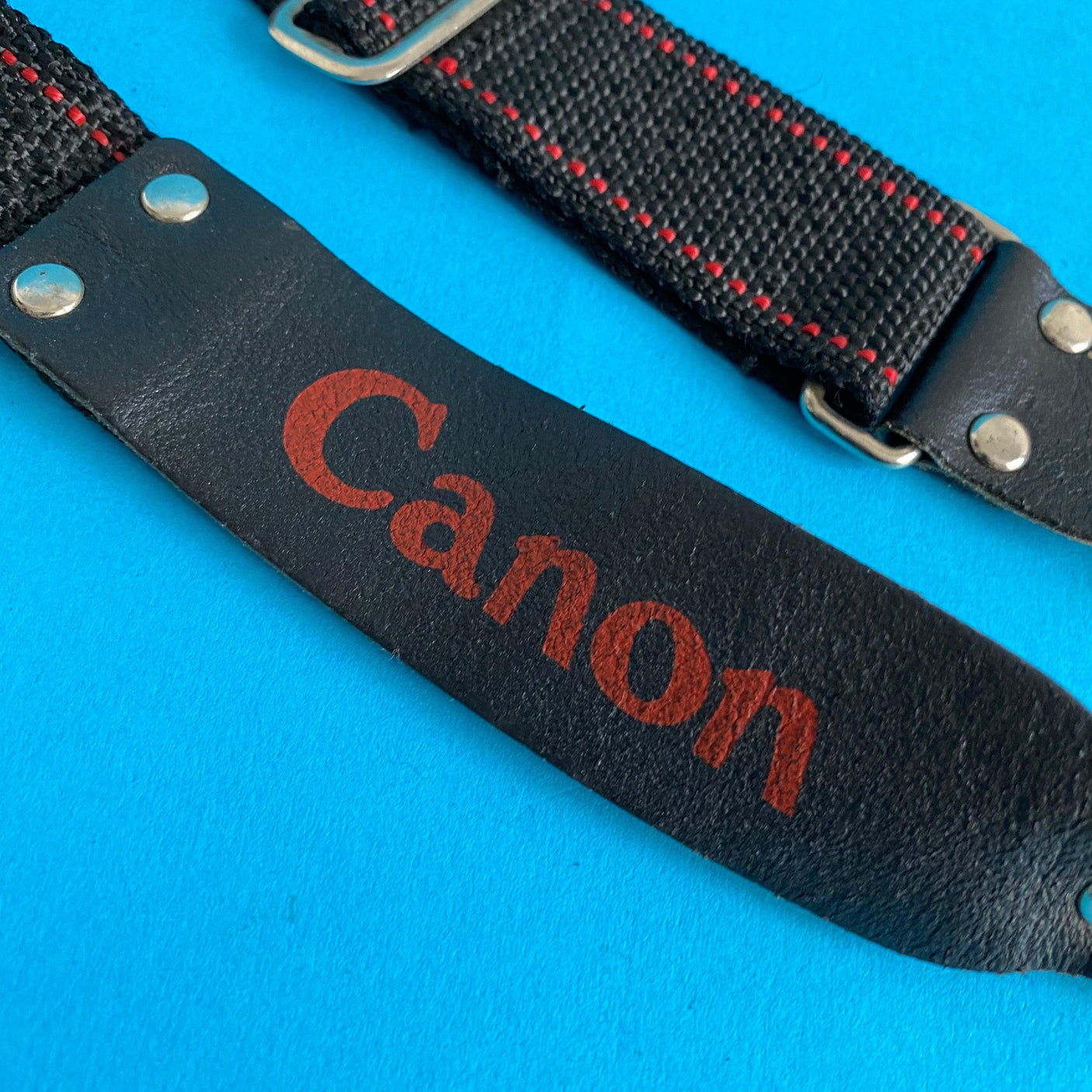 Canon Black & Red SLR Camera Strap