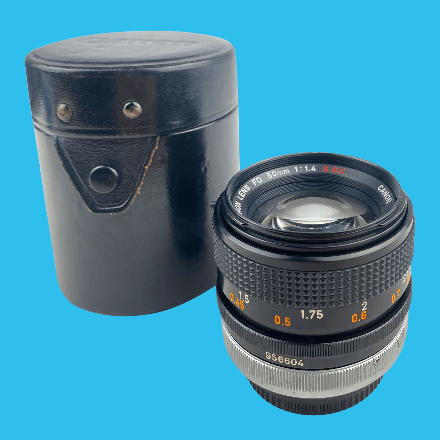 Canon FD 50mm SSC f/1.4 Plus Case