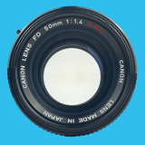 Canon FD SSC 50mm f/1.4 Camera Lens