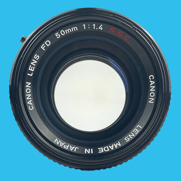 Canon FD SSC 50mm f/1.4 Camera Lens – Film Camera Store