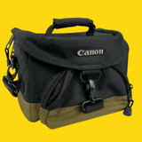 Canon Large Black and Khaki SLR Camera Bag
