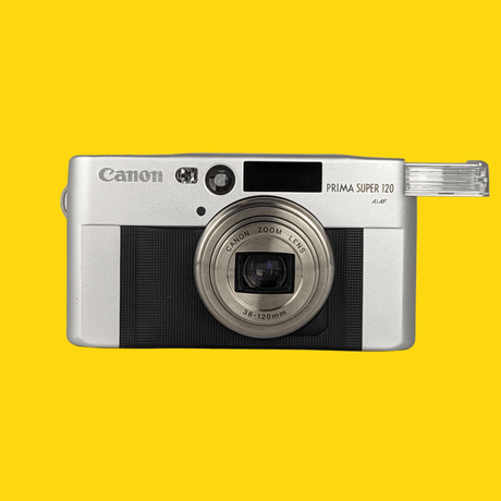 Canon Prima Super 120 35mm Film Camera Point and Shoot