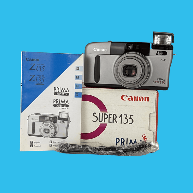 Canon Prima Super 135 BRAND NEW 35mm Film Camera Point and Shoot