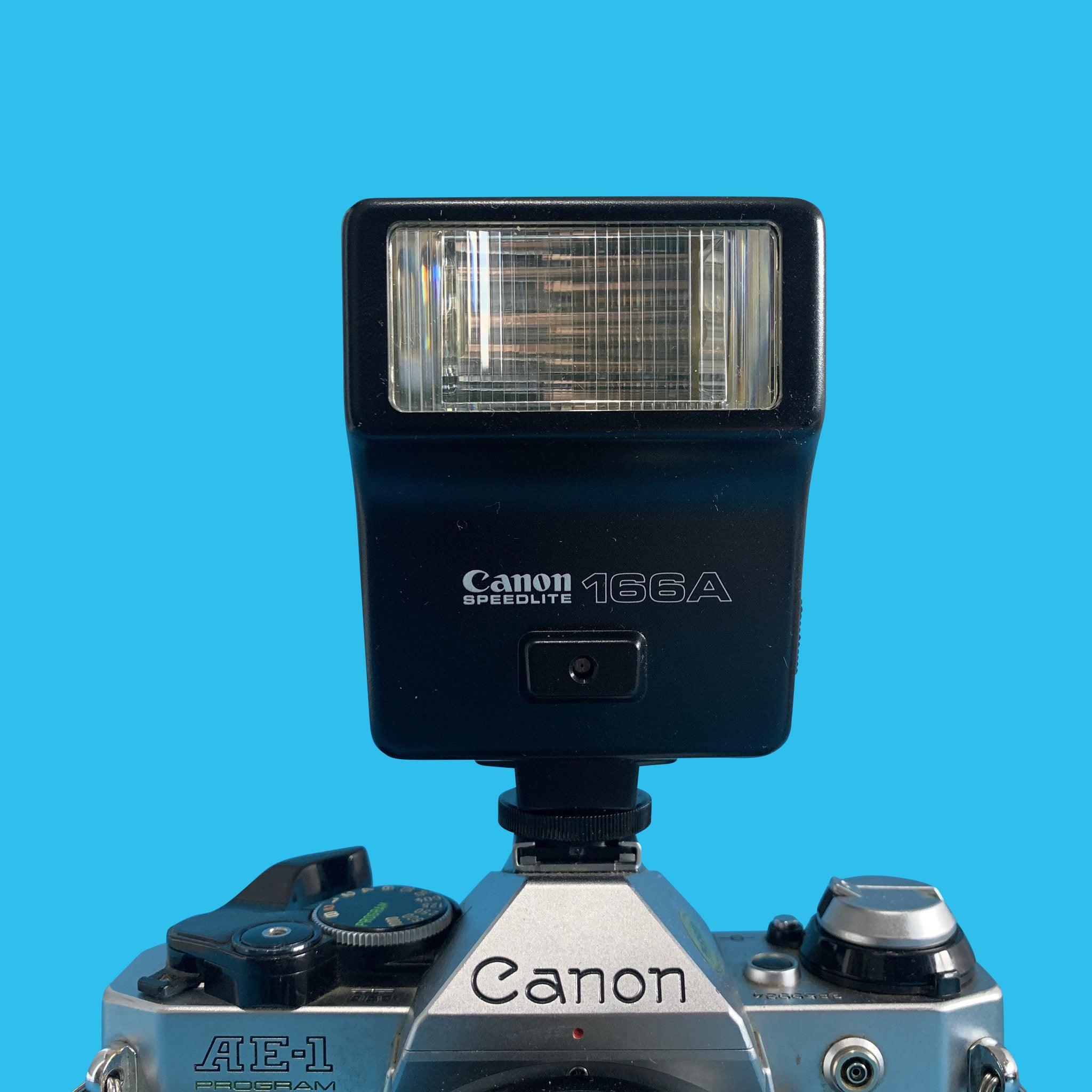 Canon SpeedLite 166A 35mm フィルム カメラ用外部フラッシュ ユニット