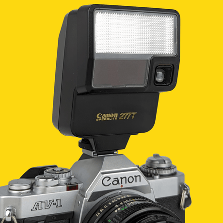 Canon Speedlite 277T External Flash Unit for 35mm Film Camera