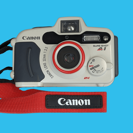 Canon Sure Shot A1 Waterproof 35mm Film Camera Point and Shoot