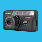 Canon Sure Shot TeleMax 35mm Film Camera Point and Shoot
