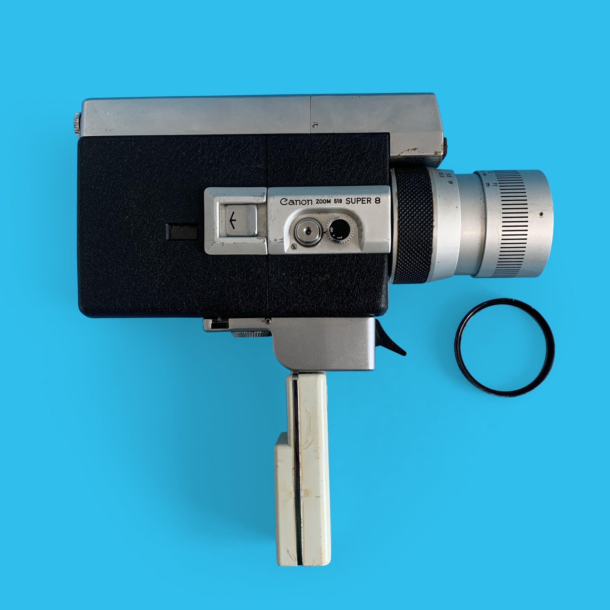 <完動品> Canon ZOOM 518 SUPER8 8mm Canon 518 Auto Zoom Super 8 Camera - CameraCrate.com - Super