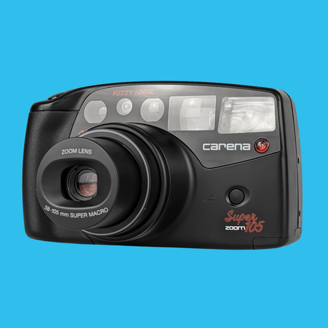 Carena Super Zoom 105 35mm Film Camera Point and Shoot