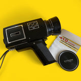 Chinon 410 Marco Super 8 Movie Cine Camera with Original Case