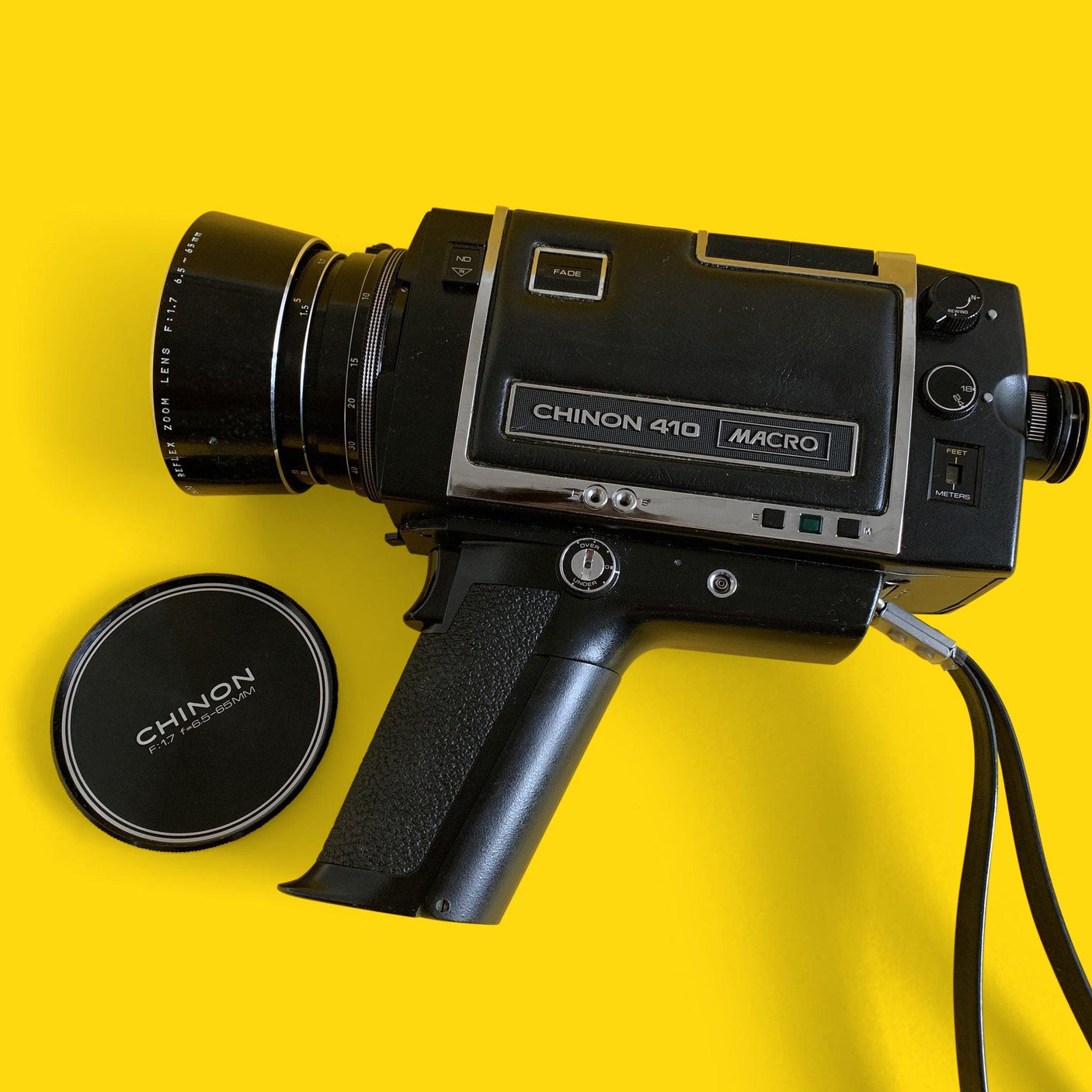 Chinon 410 Marco Super 8 Movie Cine Camera with Original Case