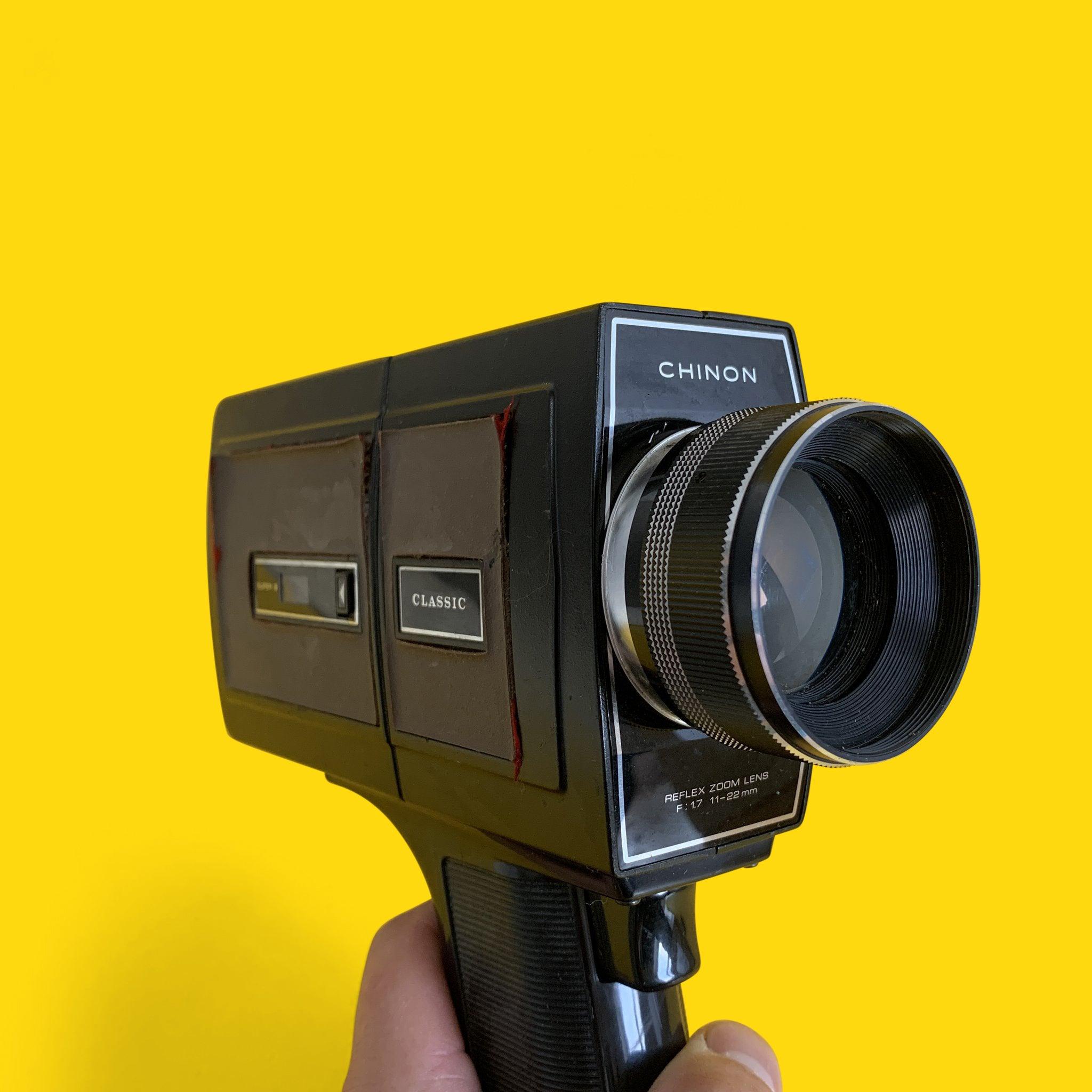 Chinon 722-P Powerzoom Super 8 Vintage Cine Camera – Film Camera Store
