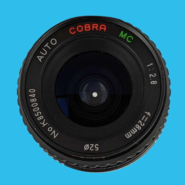 Cobra Auto 28mm f/2.8 Macro Camera Lens