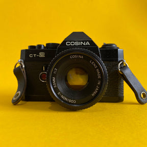 Cosina CT-2 Vintage SLR 35mm Film Camera with f/1.8 50mm Prime Lens