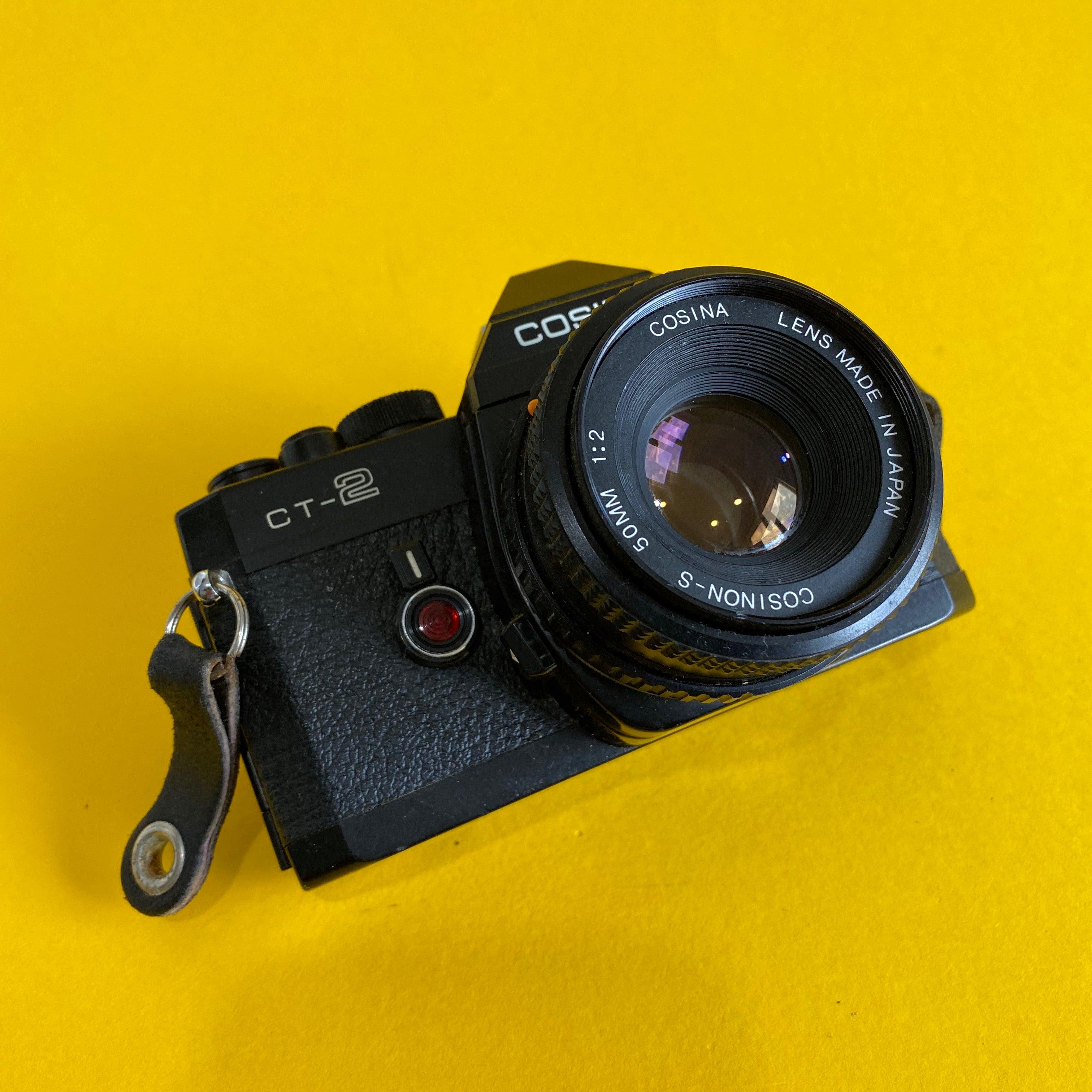 Cosina CT-2 Vintage SLR 35mm Film Camera with f/1.8 50mm Prime