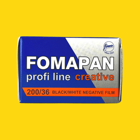 Fomapan 200 Creative 36 EXP 135 35mm B&W Film