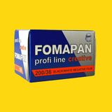 Fomapan 200 Creative 36 EXP 135 35mm B&W Film