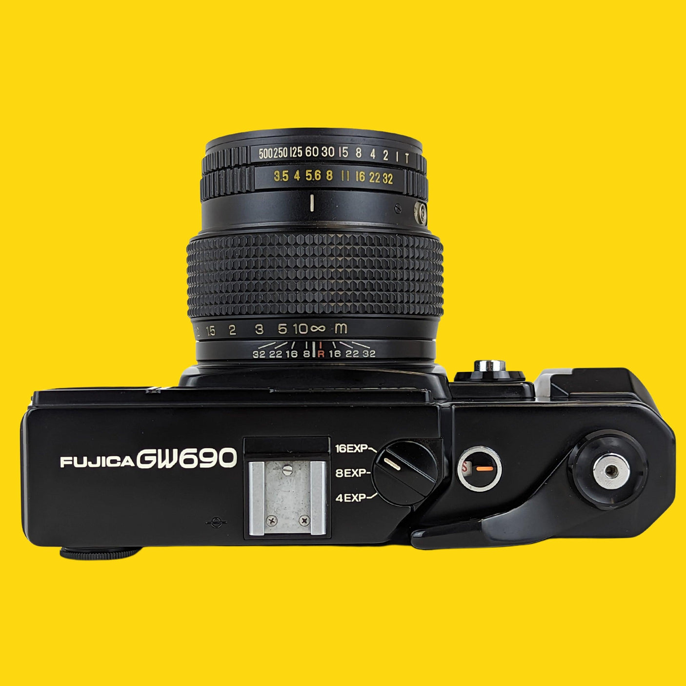 Fujica GW690 (Texas Leica) With 90mm F3.5 lens. 6X9 Medium Format Film Camera.