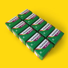 Fujifilm Colour C200 35mm Camera Film (Set of 10)