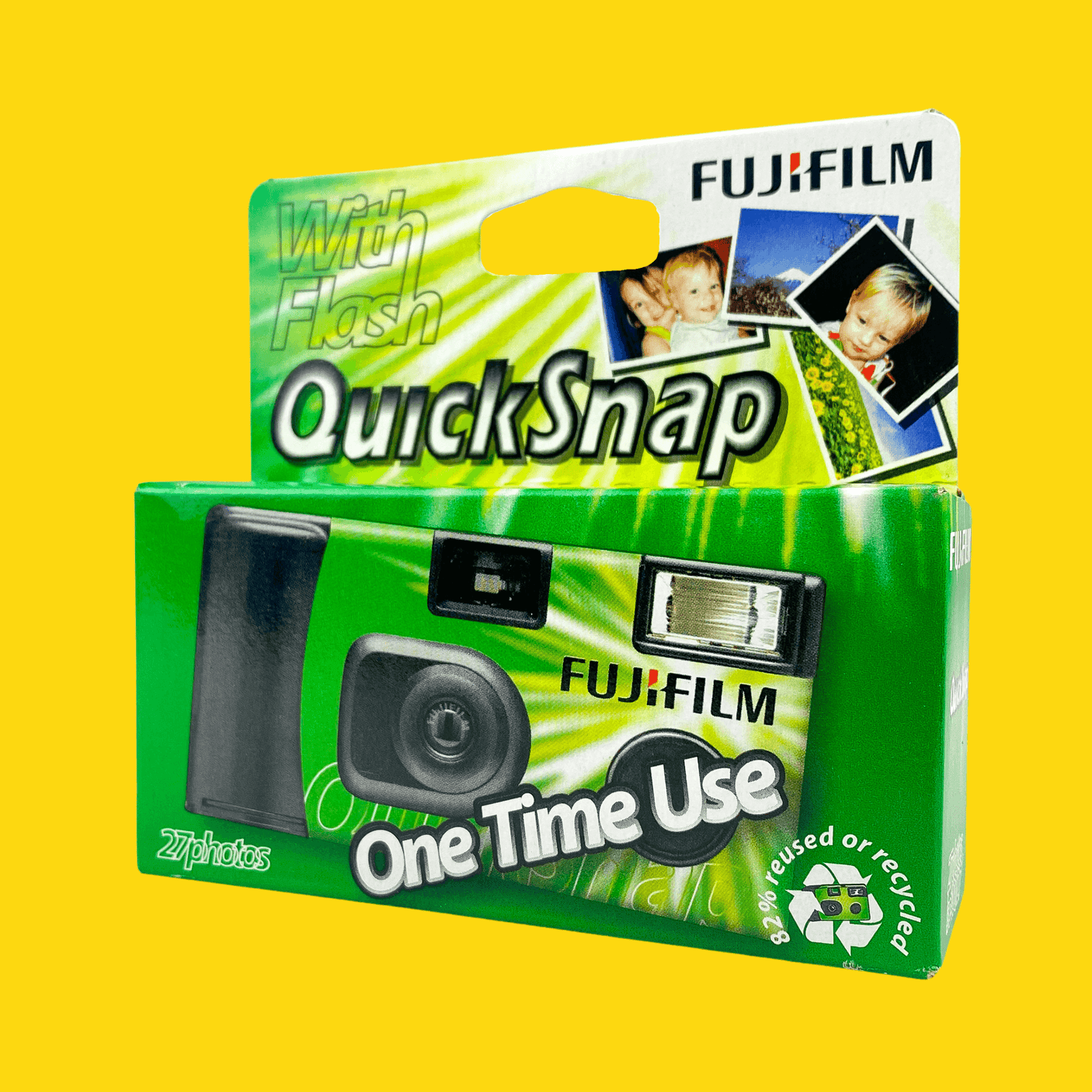 FujiFilm QuickSnap 35mm Disposable Colour Film Camera.