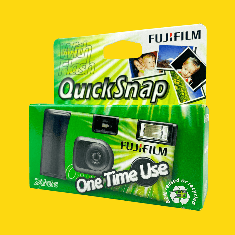 FujiFilm QuickSnap 35mm Disposable Colour Film Camera. Film Camera Store