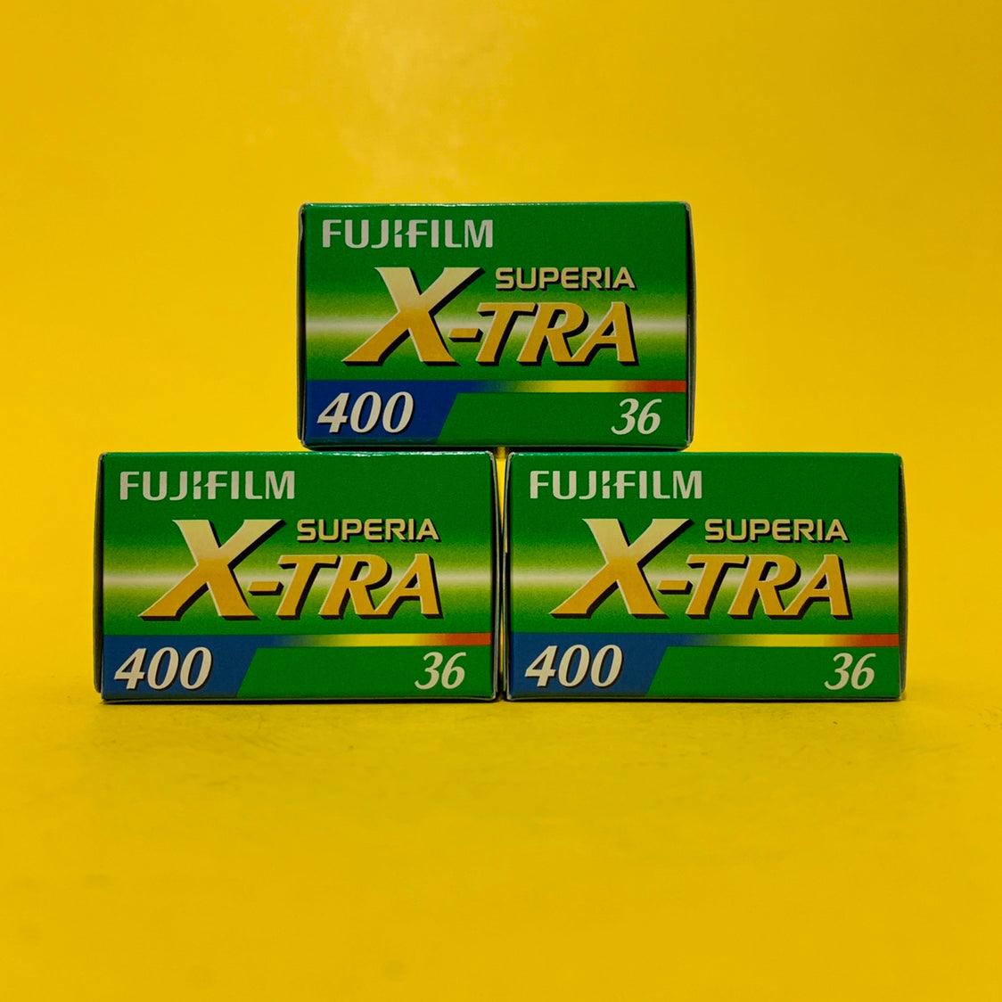 Fujifilm Superia X-Tra 400 36 Exposures 35mm Film - (Set of 3 Rolls)