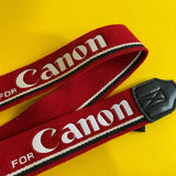 Genuine Canon Red SLR Camera Strap