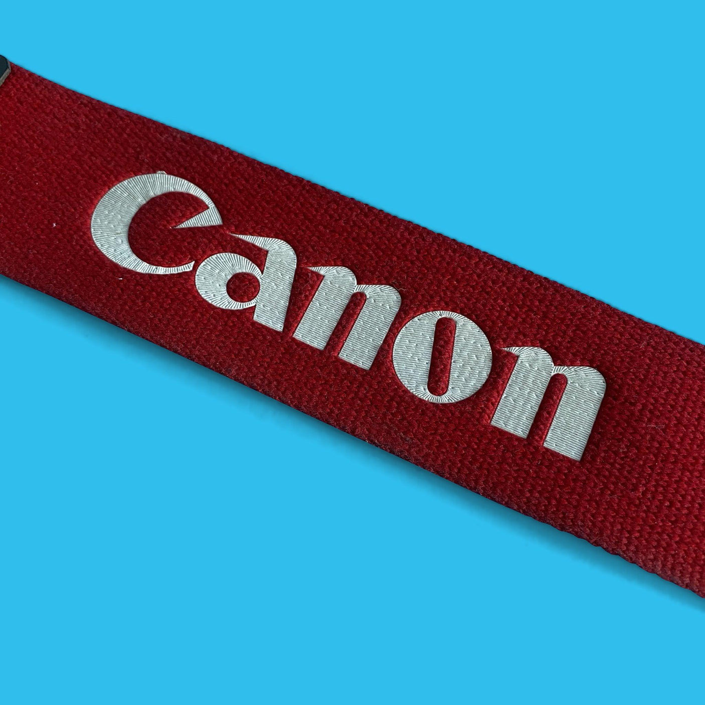 Genuine Canon Royal Red SLR Camera Strap