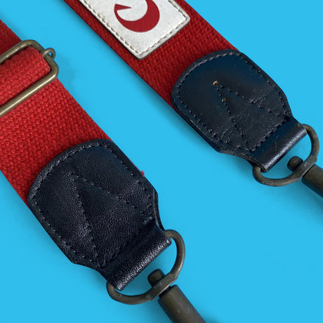 Genuine Canon Royal Red SLR Camera Strap