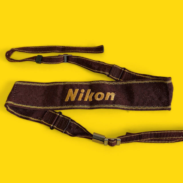 Genuine Nikon Vintage SLR Camera Strap