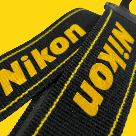 Genuine Nikon Vintage SLR Camera Strap