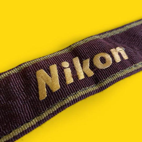 Genuine Nikon Vintage SLR Camera Strap