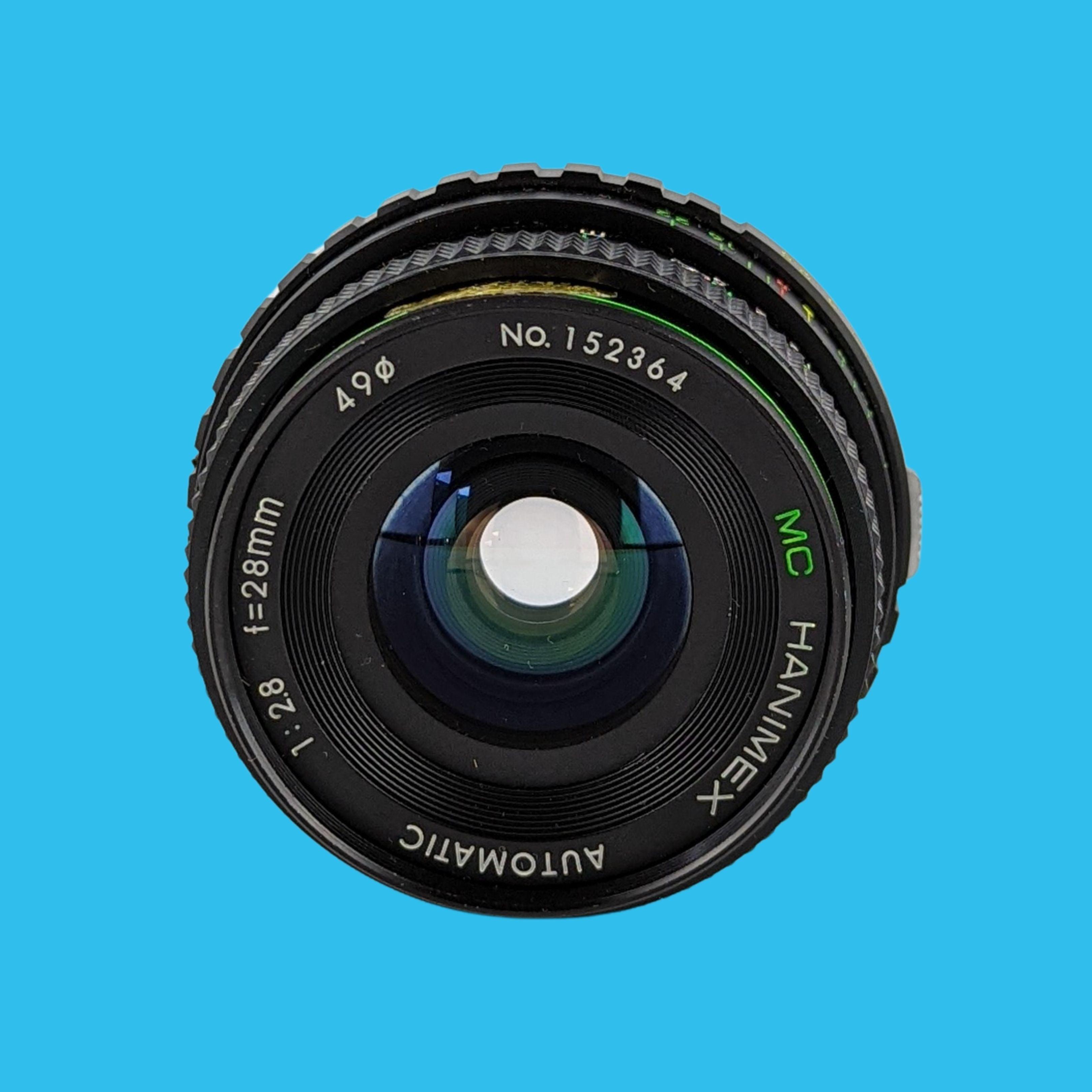 Hanimex 28mm f/2.8 Camera Lens – Film Camera Store