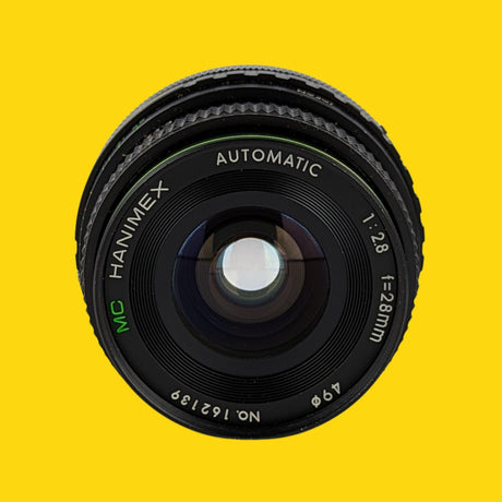 Hanimex 28mm f/2.8 Camera Lens