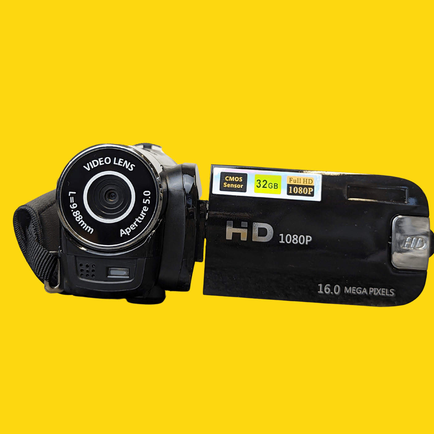 HD Video Camcorder Digital Camera - Black