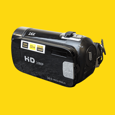 HD Video Camcorder Digital Camera - Black