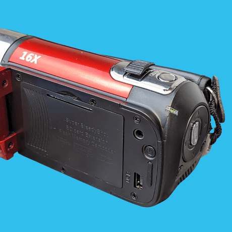 HD Video Camcorder Digital Camera - Red