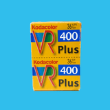 Kodacolor VR 400 Plus 36 Exp 35mm Film Double Pack EXPIRED