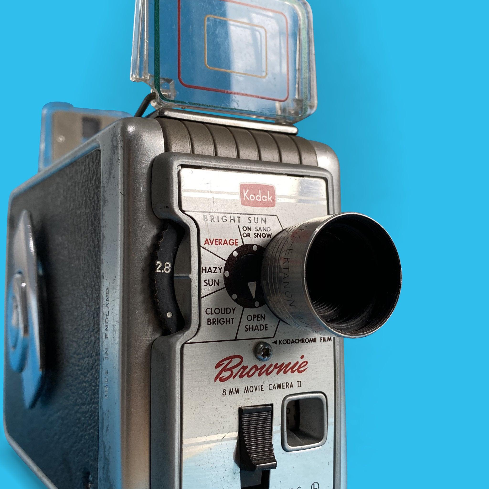 柯达布朗尼8 毫米电影ii 老式电影摄影机– Film Camera Store