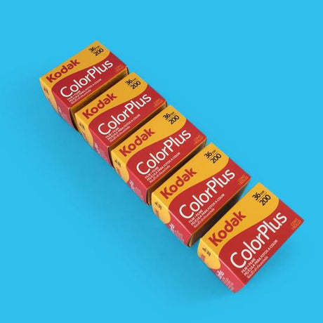 Kodak ColorPlus 200 35mm Film (Set of 5)