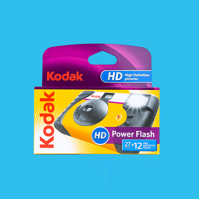 Kodak Power Flash Disposable Film Camera 39 Exposures