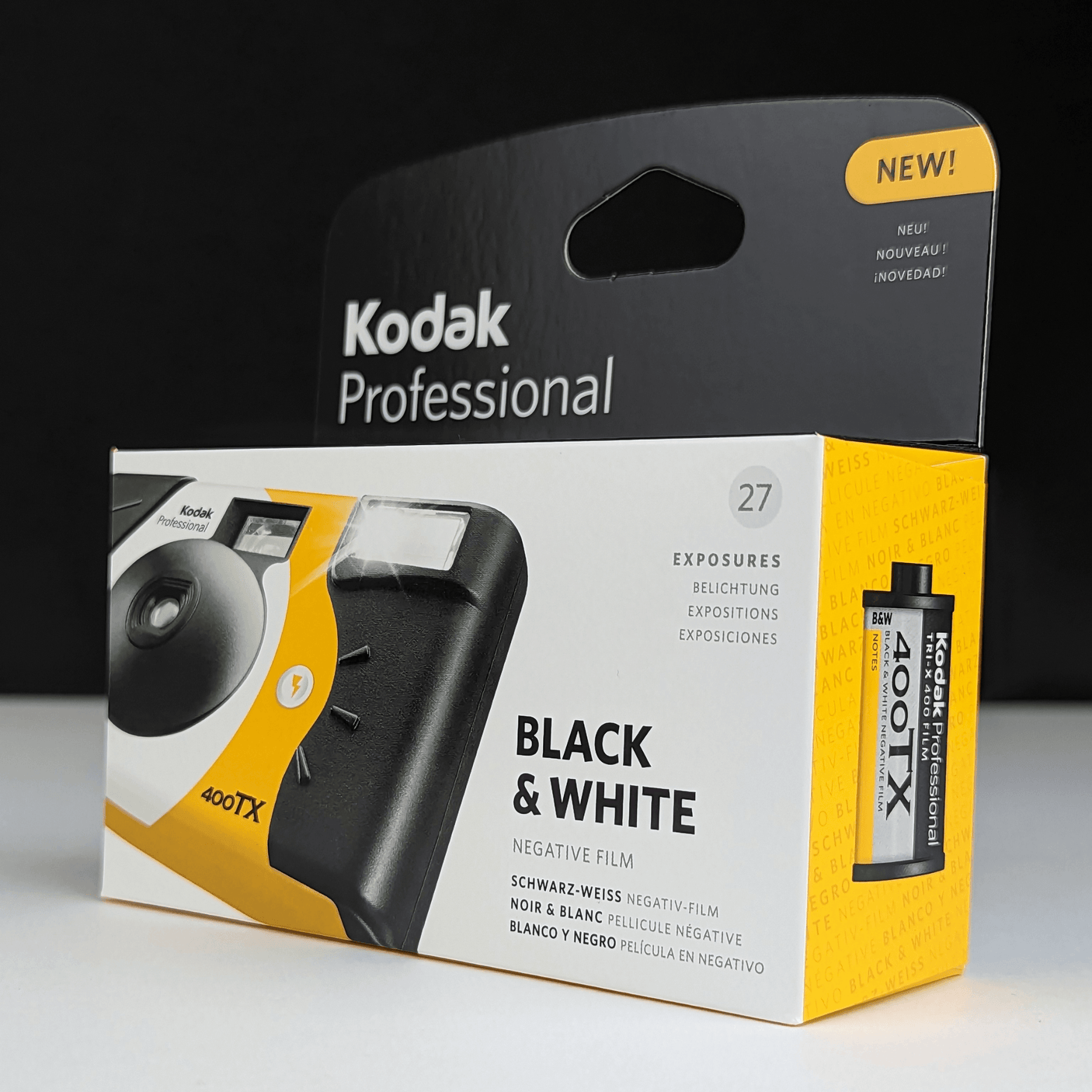 Kodak Professional 400TX B&W 35mm Disposable Film Camera