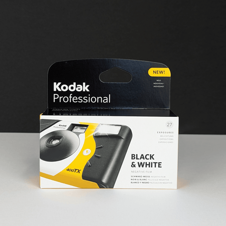 Kodak Professional 400TX B&W 35mm Disposable Film Camera