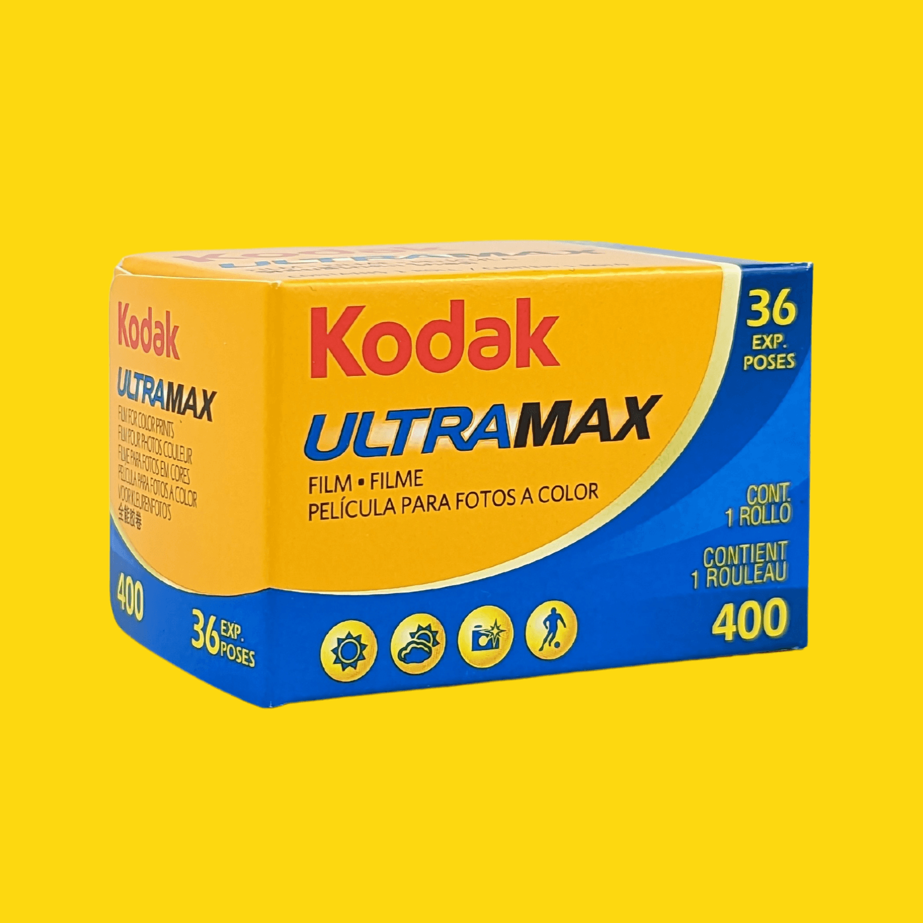 コダック ULTRAMAX400 36枚撮り 新パッケージ (kodak ULTRA MAX 400 ...