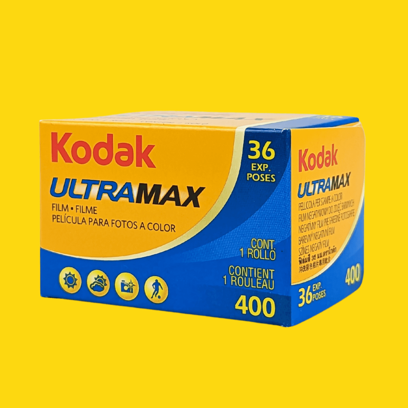 Carrete Kodak Ultramax ISO400 36 Fotos
