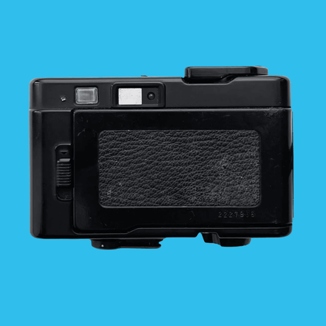 Konica POP Black 35mm Film Camera Point and Shoot