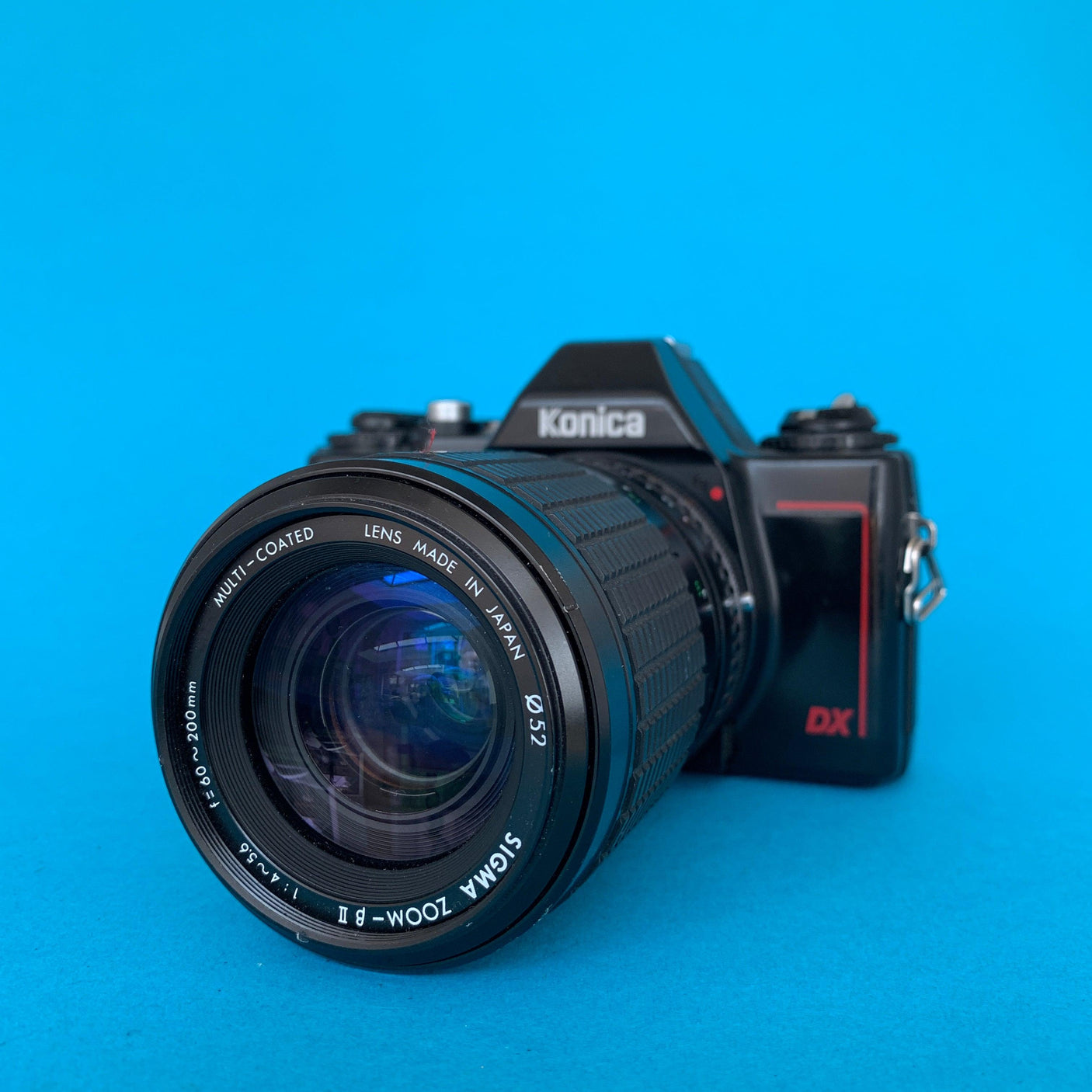 Konica TG-X 35mm SLR Film Camera w/ 60mm - 200mm Zoom Lens
